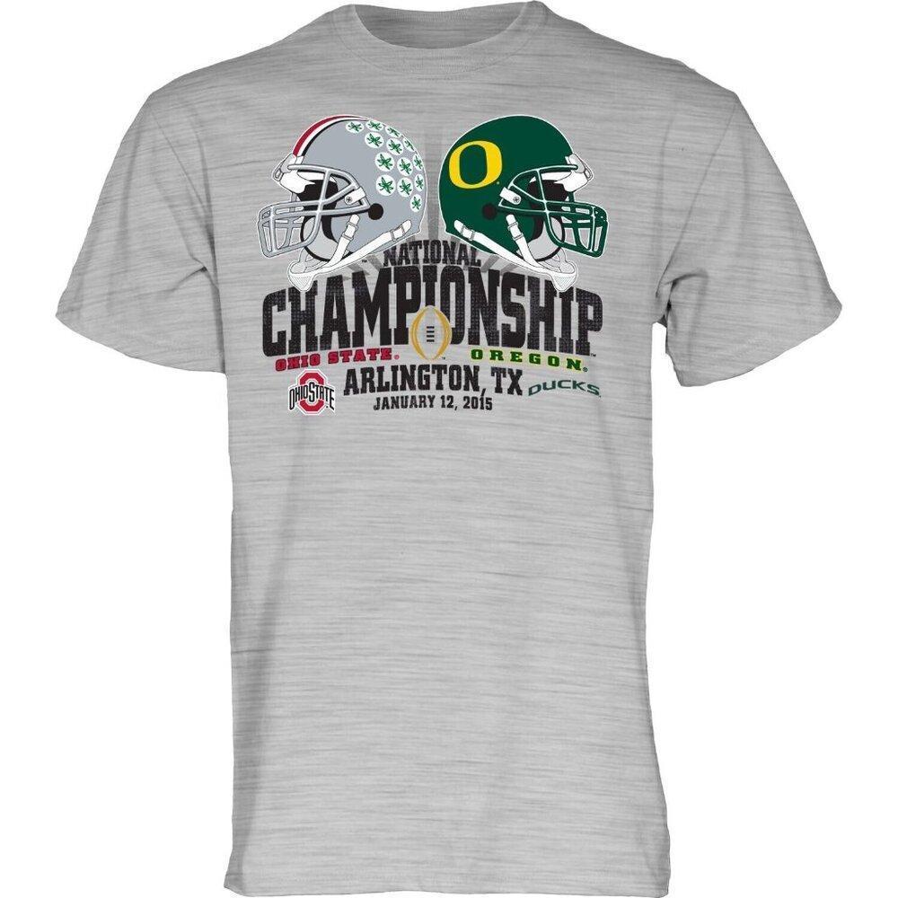 State Buckeyes Oregon Ducks 2015 Football National Championship Shirt Retro Tee